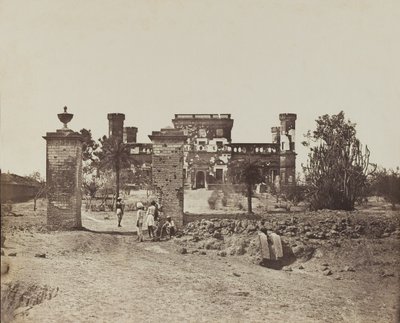 Maison abandonnée, vers 1858 - English Photographer